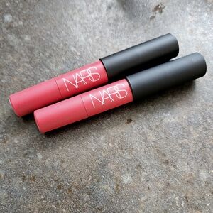2 Nars DRAGON GIRL Powermatte High Intensity Lip Pencils .05 Oz Ea Travel Size